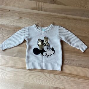 Disney Baby Ivory Knit Pullover